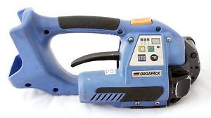 Orgapack or-t 250 cordless battery sealless plastic strapping tool self welding for sale