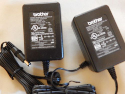 2 brother ac adapter / / ad-24es genuine brother pt-1880 pt-d200 for sale
