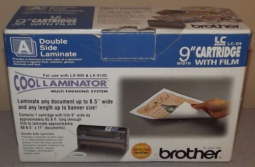 Brother LC-D9 Cool Laminator Double Side Laminate Cartridge For  LX-900 &amp; LX910D