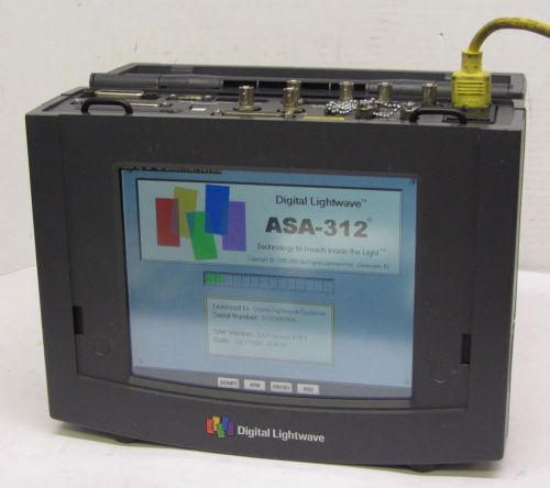 Digital Lightwave ASA-PKG-OC48 SONET Fiber Optic Network Analyzer Tester 59675