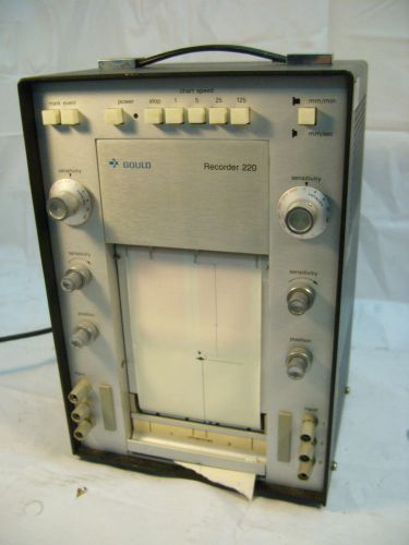 Gould brush model 22, 15-6327-575 strip chart recorder tested working for sale