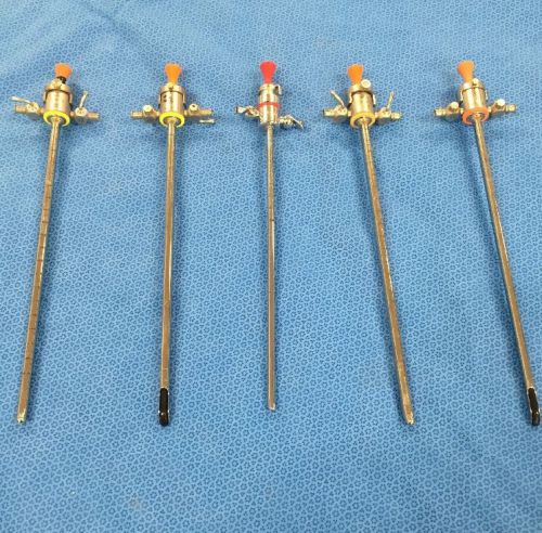 ACMI GYRUS Surgical Hysteroscopy Set of 5 Instruments 3x 23 E123 , G117 , E121-S