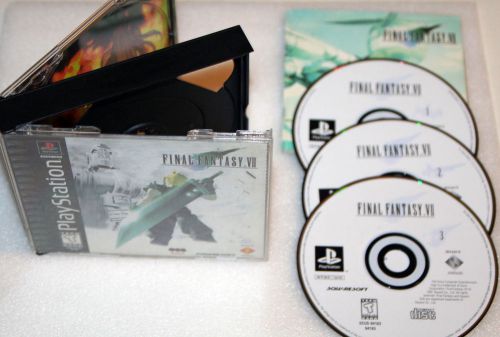 50 New High Quality Sony Playstation PS1 Final Fantasy VII Replacement Cases