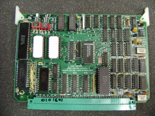 HD02 Applied Materials CPU Board Assy Stk No. 672522; Schem Ref No. 5400-D-0021