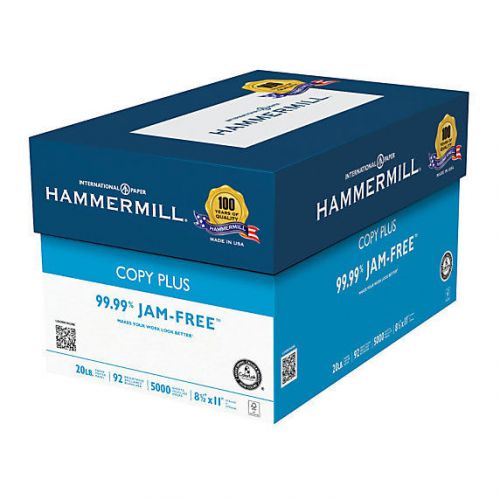 Hammermill® copy plus mp paper,20 lb, 500 sheets per ream, case of 10 reams for sale
