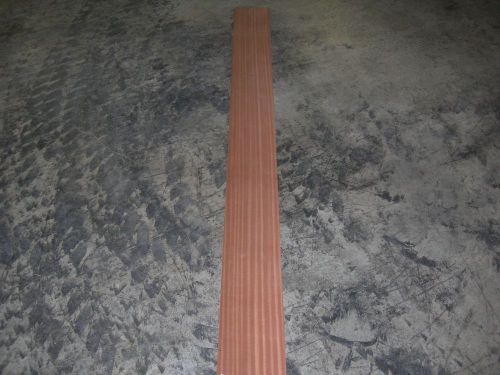 Ribbon Stripe Sapele Wood Veneer. 7 x 78, 5 Sheets.