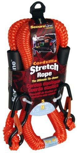 Crawford-lehigh czb5   5-feet cordzilla stretch rope, orange for sale