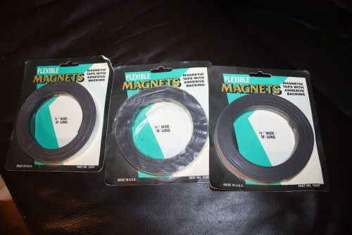 Flexible Magnetic Tape- 1/2&#039;&#039; x 10 Ft