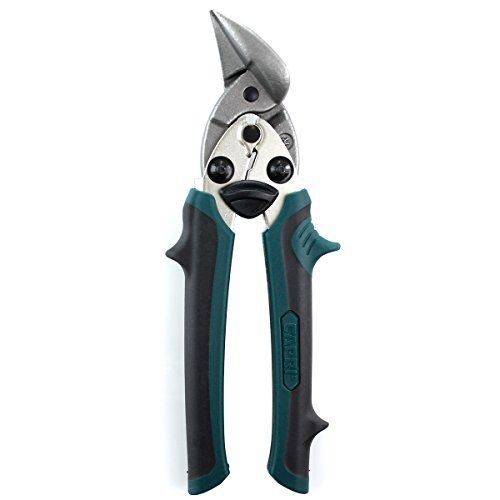 Capri tools 40206 compact aviation tin snips, 7&#034;, right, green/black for sale