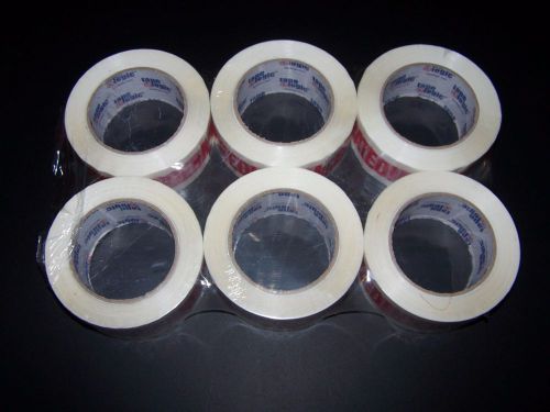Tape Logic T902P09 Keep Refrigerated carton sealing packing tape 6 rolls 2by110