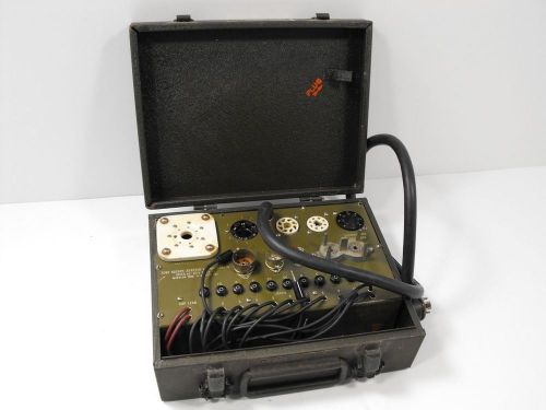 US Army Signal Corps MX-949A/U Tube Socket Adapter Kit by Munston VINTAGE