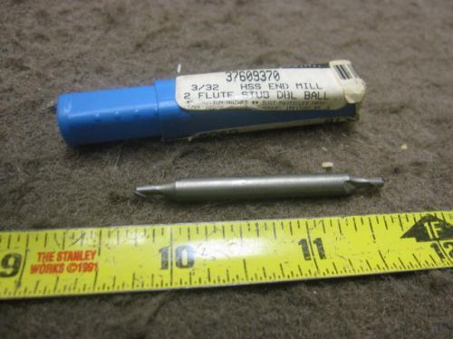 2 flute stub double ball end mill hss for sale