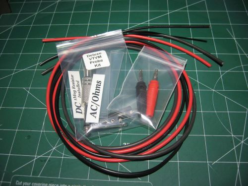Deluxe Heathkit VTVM Probe Kit - Complete kit for 3 Wire Meters V-4/5/6/7A