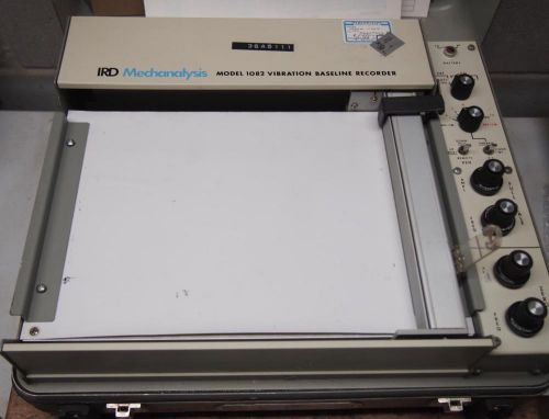 IRD Mechanalysis 1082 Vibration Baseline Recorder