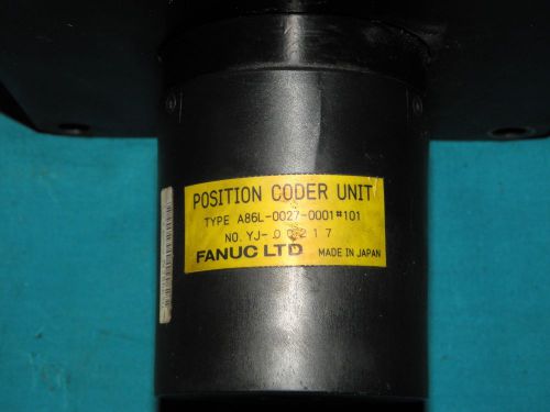 Fanuc LTD. Position Coder Unit Type A86L-0027-0001#101 No.YJ-0 0 2 1 7