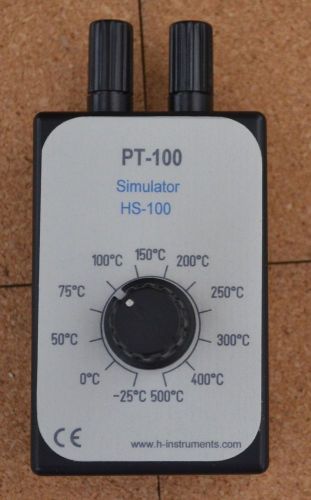 RTD Simulator and Tester simulates 2-wire, 3-wire, 4-wire in °Celcius