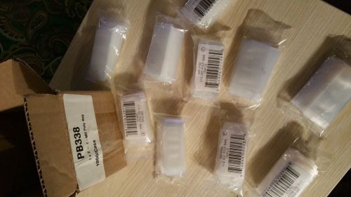 mini clear poly plastic bags (open end for vacuum / heat seal or stapling)
