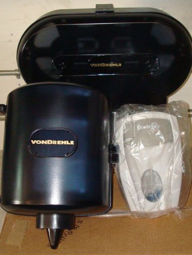 NIB VonDrehle Paper Towel &amp; Toilet Paper Soap Dispenser Free Ship