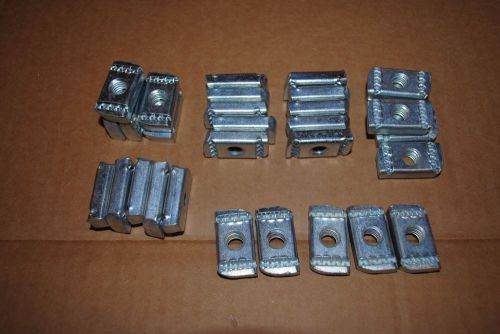 New b-line n228wo 3/8-16 channel nut without spring, lot of 30 for sale