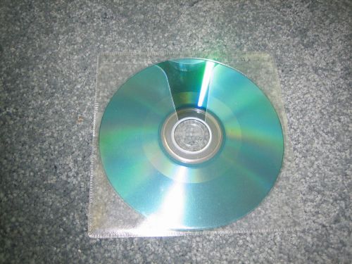 400 NEW SINGLE CD DVD PP SLEEVES W/PEEL AND SEAL ON BACK V3 SALE