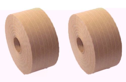 (2.75&#034; X 375&#039;) Reinforced Gummed Kraft Paper Tape for Sealing and Packaging 2...