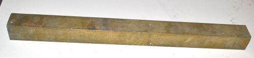 Huge BRASS BAR 25-3/4&#034; x 2&#034; SQUARE