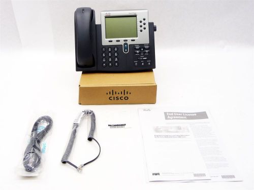 NEW CISCO CP-7960G 7900 POE VOIP IP BUSINESS TOUCH DISPLAY PHONE TELEPHONE