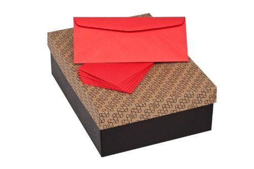 Mohawk BriteHue Envelopes #10 Commercial Flap 4-1/8 x 9-1/2 Inch Red Vellum F...