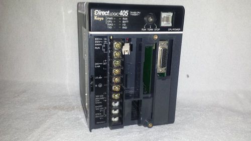 DIRECT LOGIC 405 MODULE 110/220V D4-450 CPU (parts or repair only)