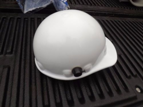 New honeywell fibre metal white hard hat class g model 3-r for shields/welding for sale