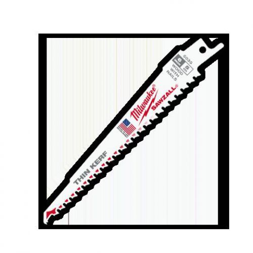 MILWAUKEE 6&#034; 5 TPI Sawzall® Blade (5 Pk) 48-00-5035