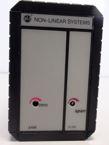 NON-LINEAR SYSTEMS SERIES 8000 SIGNAL CONDITIONER MODEL 8000-2-1-09-60