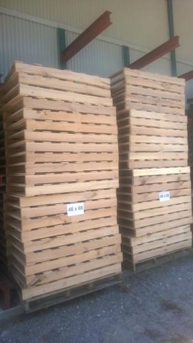 Wood pallets/skids 48&#034; x 60&#034; wide - (located in michigan) for sale