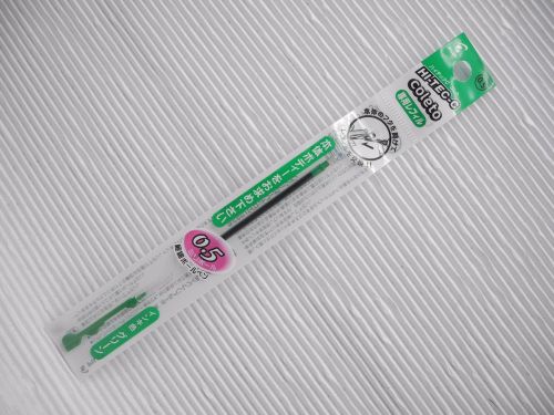 1 X Pilot Hi-Tec-c coleto 0.5mm roller ball pen refill Green(Japan)