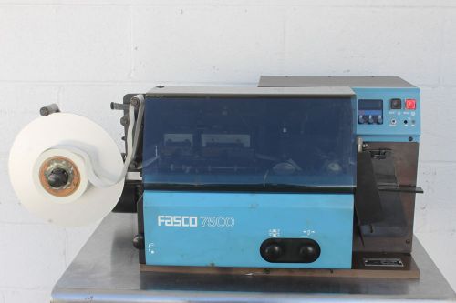 PACKAGING SYSTEMS CORP FASCO 7500 HOT STAMP TEXTILE LABEL PRINTING MACHINE