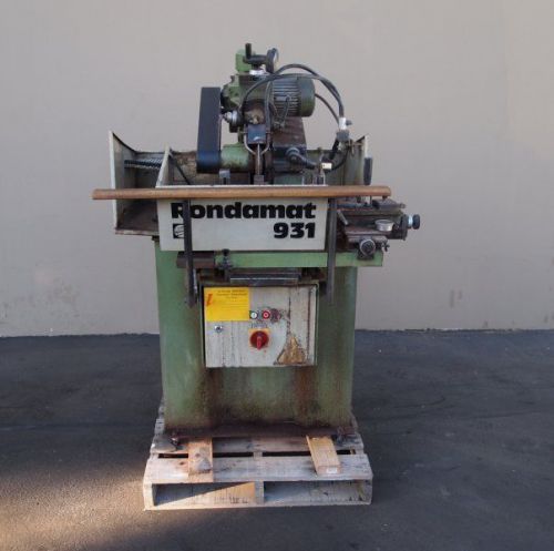 1987 Weinig Rondamat R931 High Precision Profile Grinder (Woodworking Machinery)