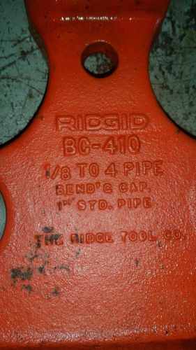 RIDGID BC-410 Pipe Vise. Lot of three