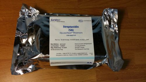 New Pall ForteBio Dip and Read™ Streptavidin (SA) Biosensors, Tray of 96
