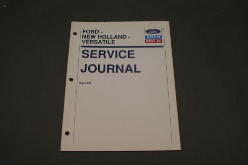 Ford-New Holland-Versatile Service Journal Issue 3/92