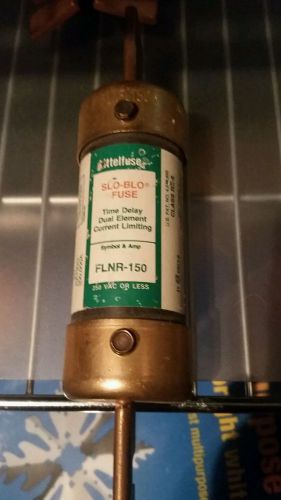 Littelfuse  flnr 150 slo bro fuses time delay lot of 3 for sale