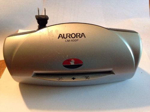 Aurora desk top small laminator- laminates up to 4&#034;wide lm-400p for sale