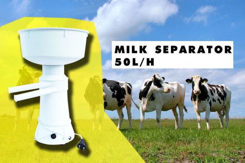 Dairy electric cream milk skimmer separator 50 l/h 110v usa/ca plug for sale