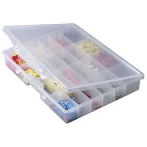 24 compartment clear organizer storage container small parts tool crafts toys for sale