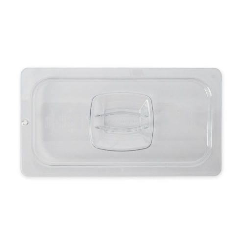 Rubbermaid Commercial Products FG121P23CLR 1/3 Size Cold Food Pan Cover with ...