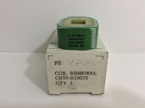 NEW! GE / GENERAL ELECTRIC COIL 55-B15G71 CR55-B15G71 380-416 440-480 VOLT 50/60