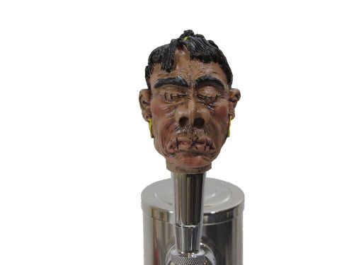 Shrunken Head Hunting Ritual Tap Handle Beer Sports Bar Brew Keg Party Ale Lager