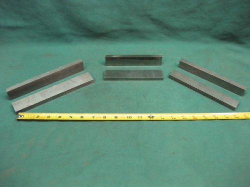THREE SETS OF PARALLELS - 6&#034;, 7&#034; &amp; 8&#034; LONG