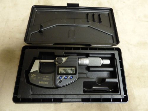 Mitutoyo 293-340 Digital Micrometer 0-1&#034;, Coolant Proof IP65 FREE SHIPPING!!