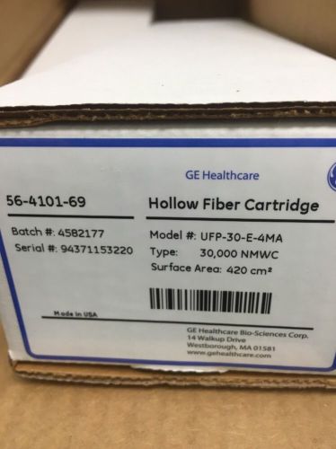 GE Healthcare Hollow Fiber Cartridge, Cat# 56-4101-69 Model# UFP-30-E-4MA *NEW*
