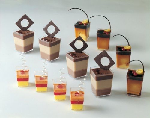 Dessert Cups, 1.5&#034; x 2 1/8&#034; high capacity 50 ml. (1.7 oz), sold as pack of 100
